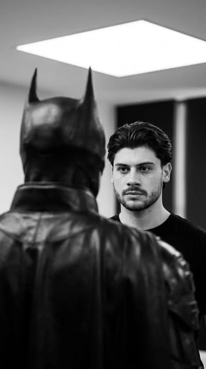 Masked Vigilante Confront