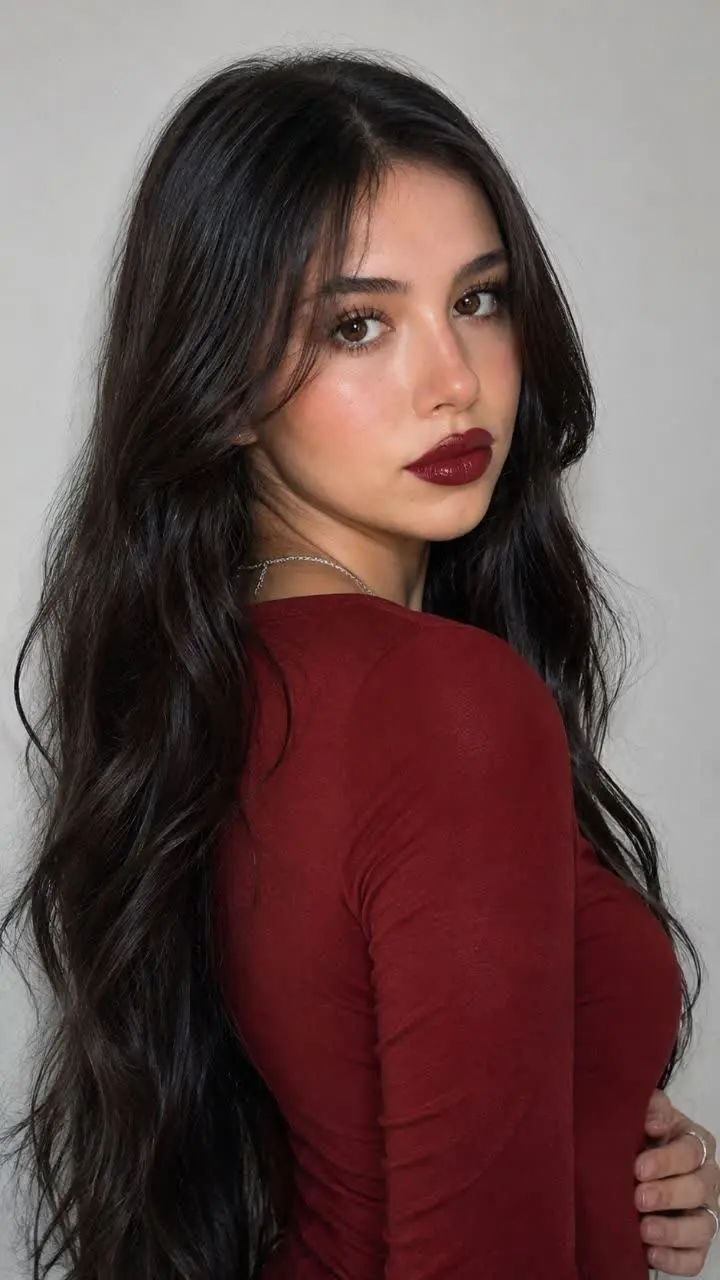 Red Top Editorial Portrait